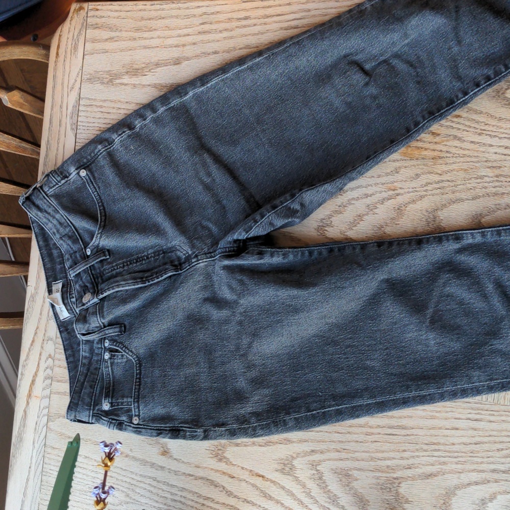 Madewell Curvy Perfect Vintage Jeans 28 Petite Black